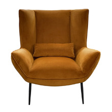 Victoria Velvet Wingback Armchair
